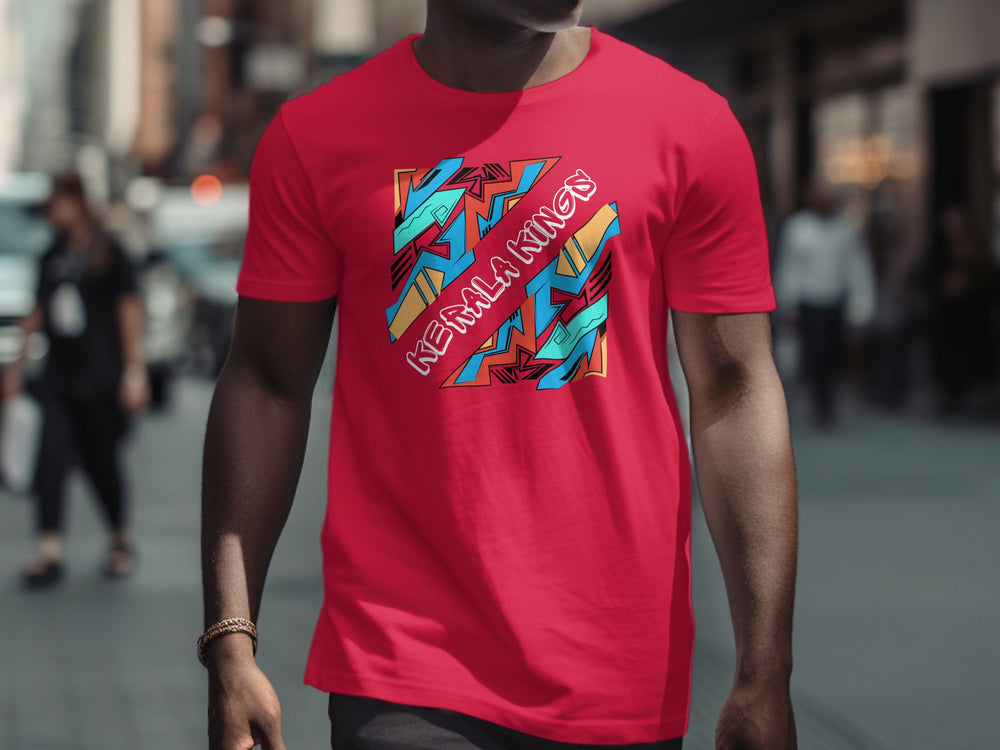 Vibrant Ke Bala Kimos Design Graphic T-shirt