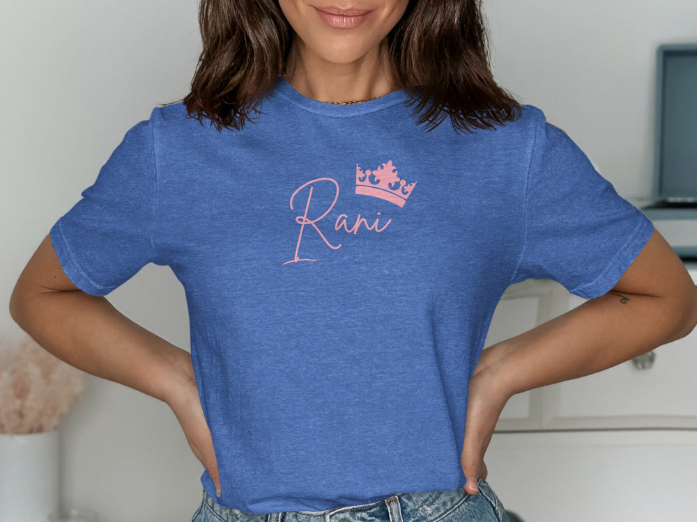 Rani Crown Graphic Tee for Fashion Lovers
