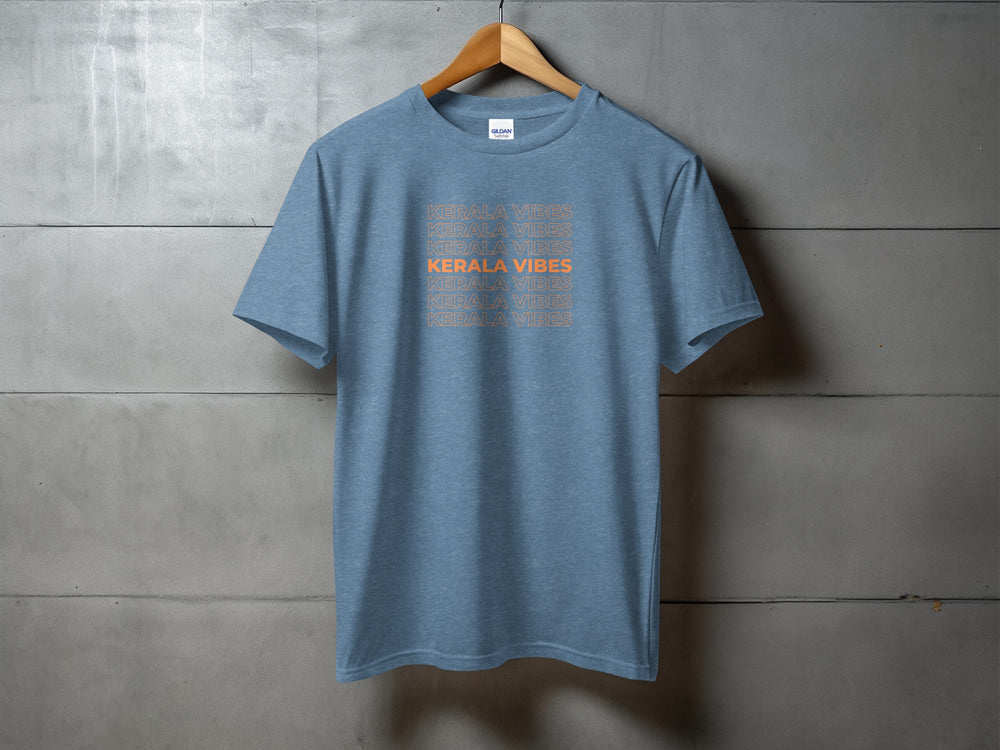 Kerala Vibes Text Design Graphic T-Shirt