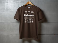 Eco-Friendly 100 Percent GMO Free Brown Malayalee Shirt