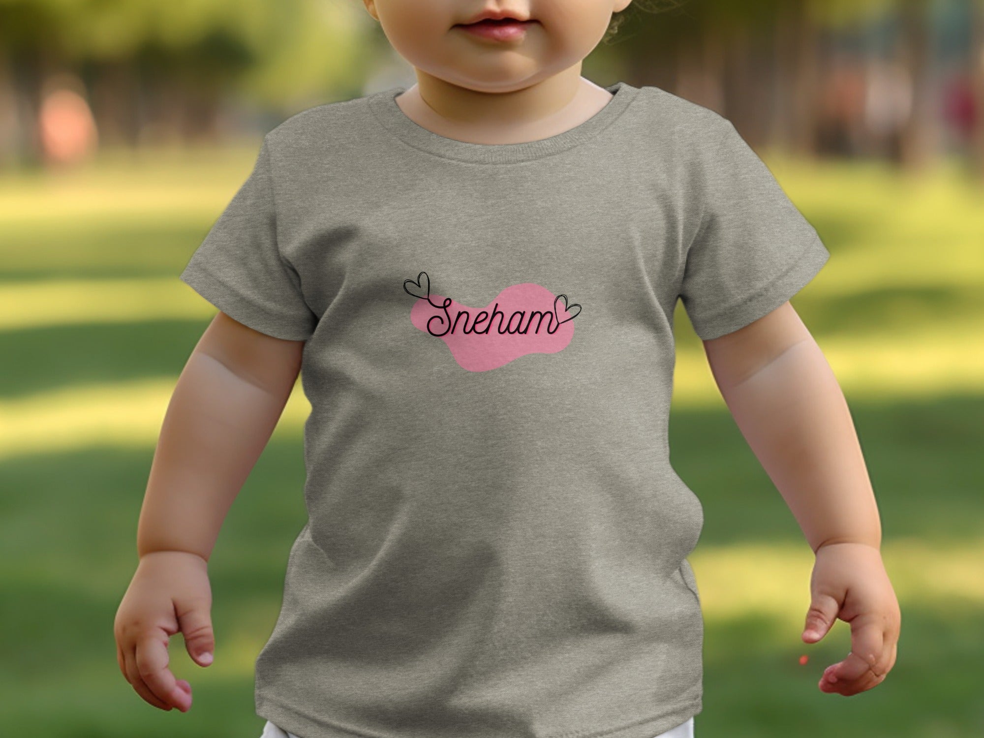 Adorable Sneham Design Toddler Shirt for Kids
