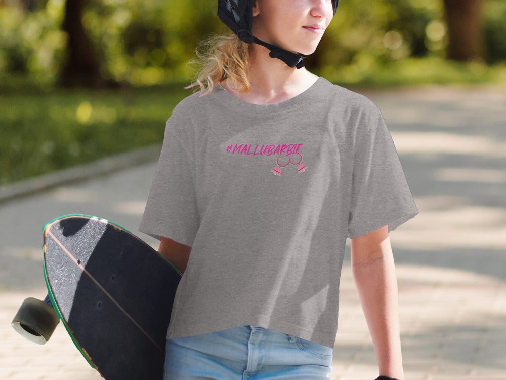 #MALLUBARBIE Graphic Tee for Skateboard Enthusiasts