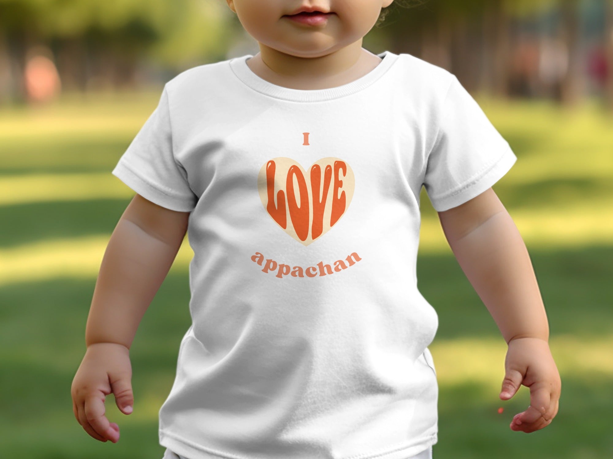 I LOVE appachan Print Toddler T-Shirt Product