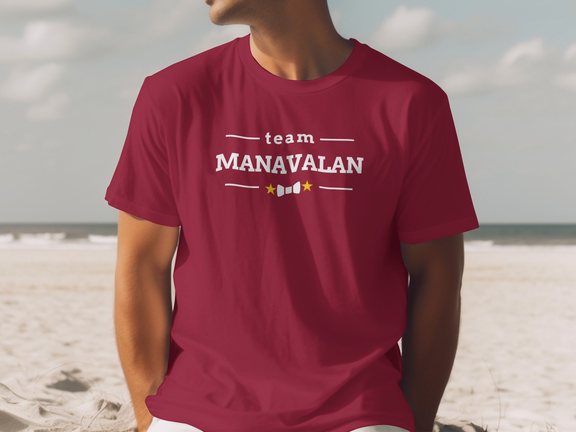 Team Manavalan T-Shirt with Unique Graphic Design