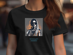 Brown Girl Summer Graphic Tee Fashion Apparel