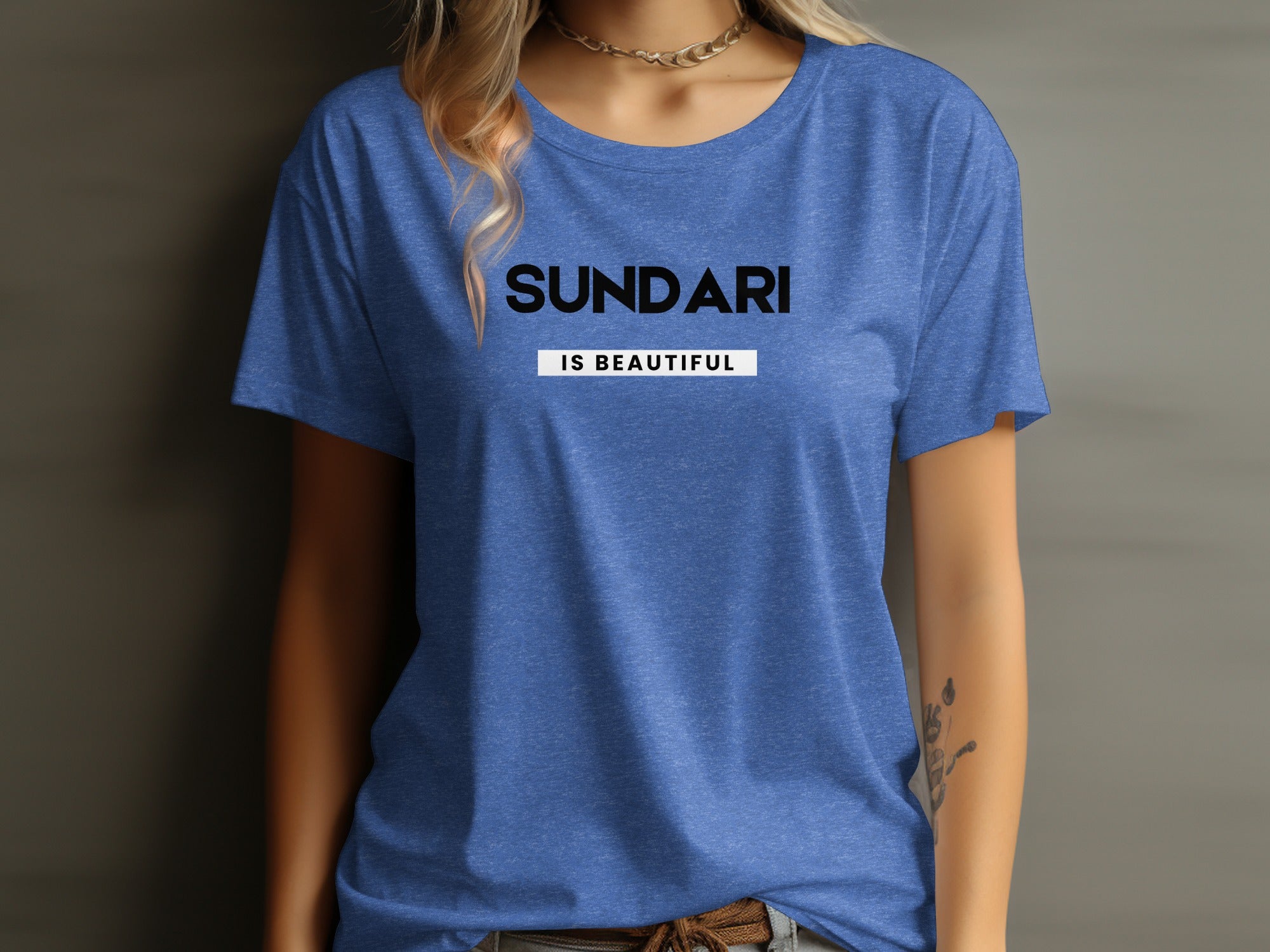 Sundari Is Beautiful Graphic Tee Shirt