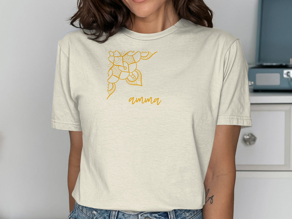 Unique Amma Graphic Design T-shirt