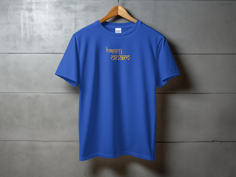 Happy Onam Blue T-Shirt product