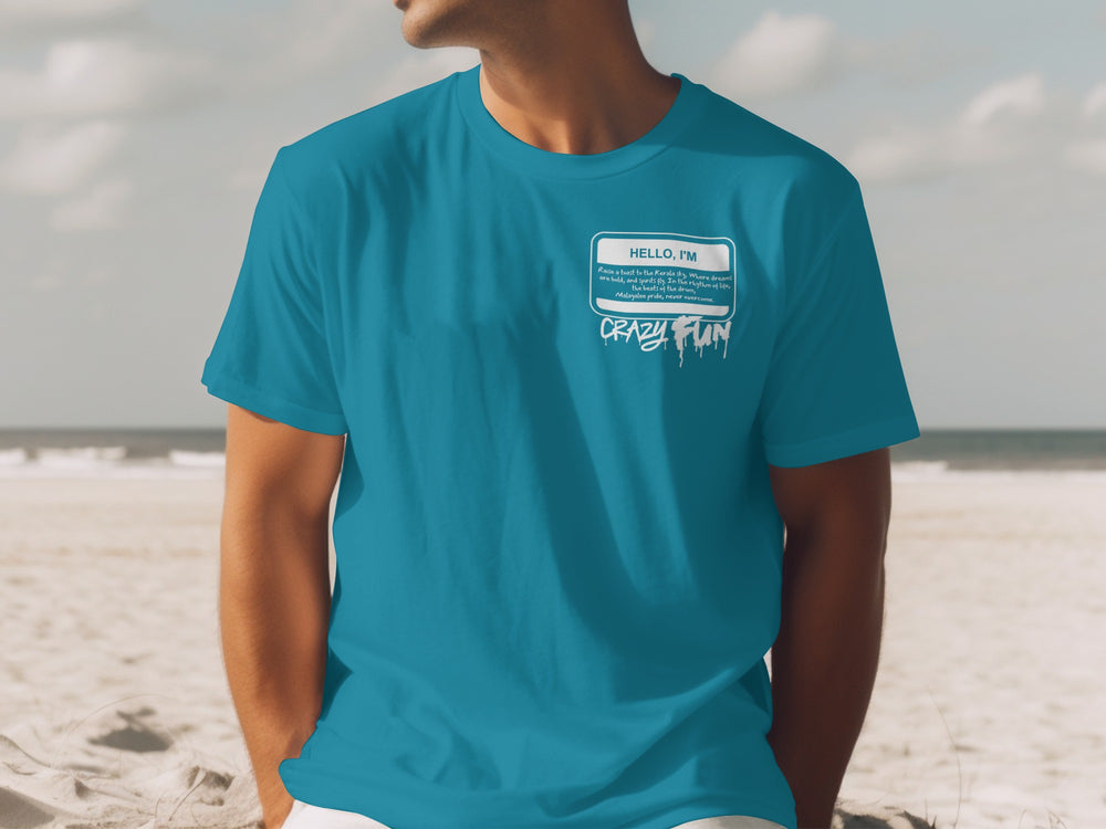 Hello I'm Crazy Fun Graphic T-Shirt for Casual Style