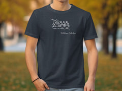 Unique Graphic Tee with Boat Design
