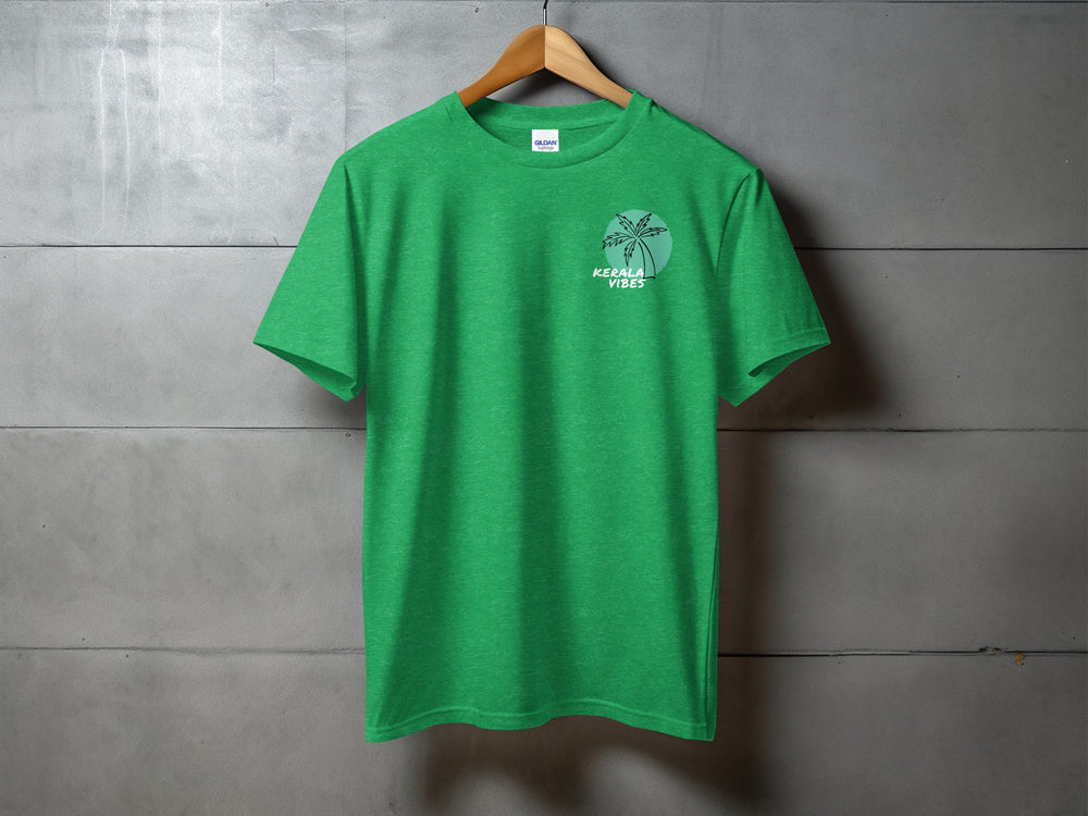 Tropical Green Beach Vibes Graphic T-shirt Product