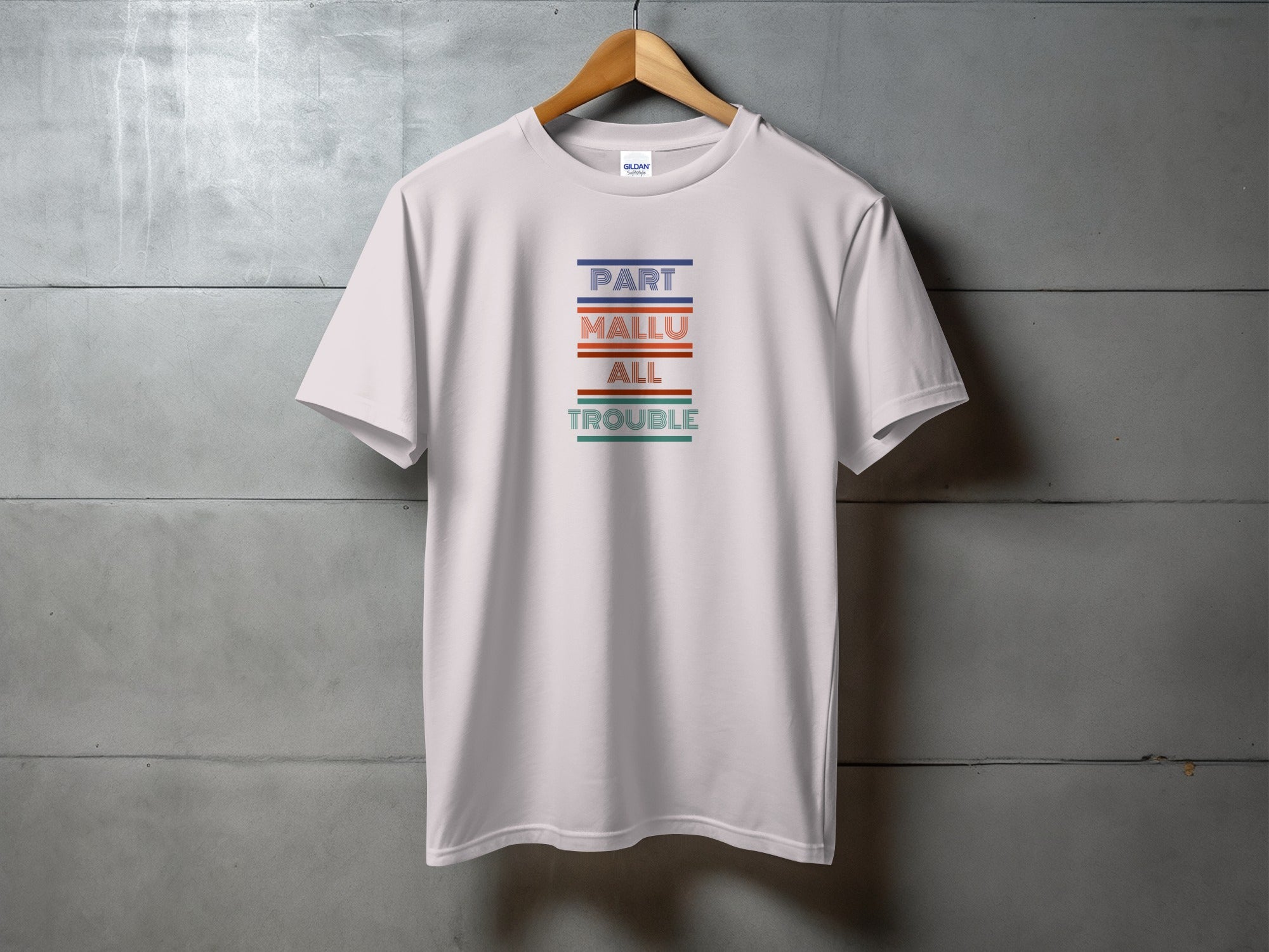 Part Mallu All Trouble Graphic T-shirt product