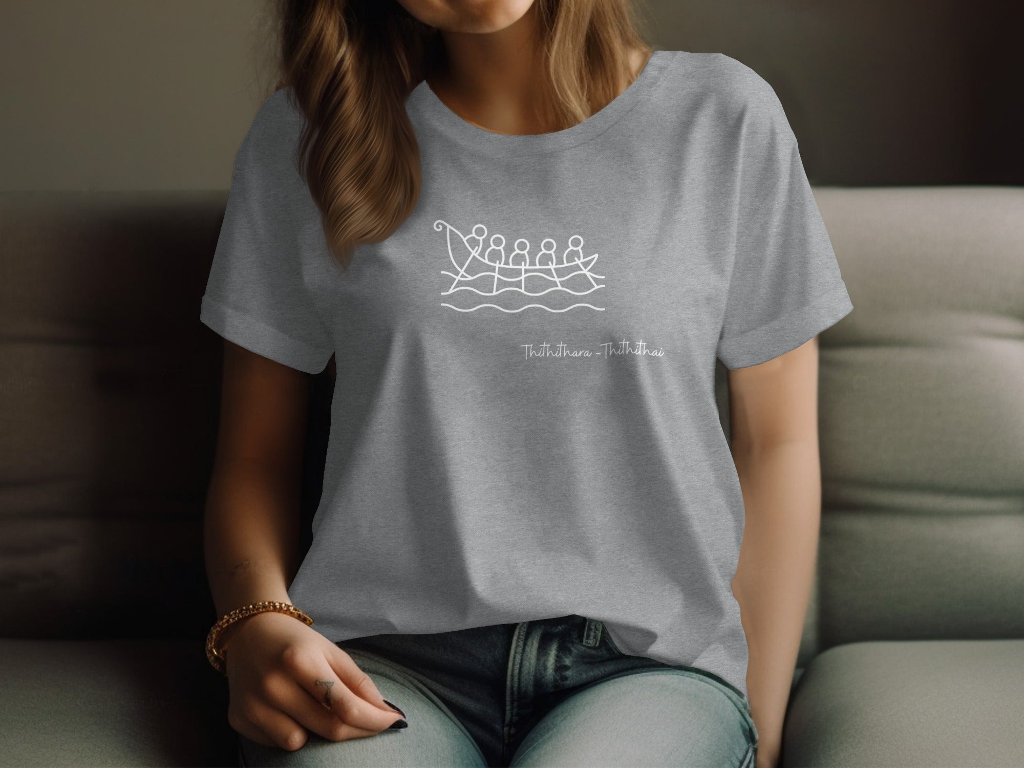 The Waves Have Come Graphic Printed T-shirt
