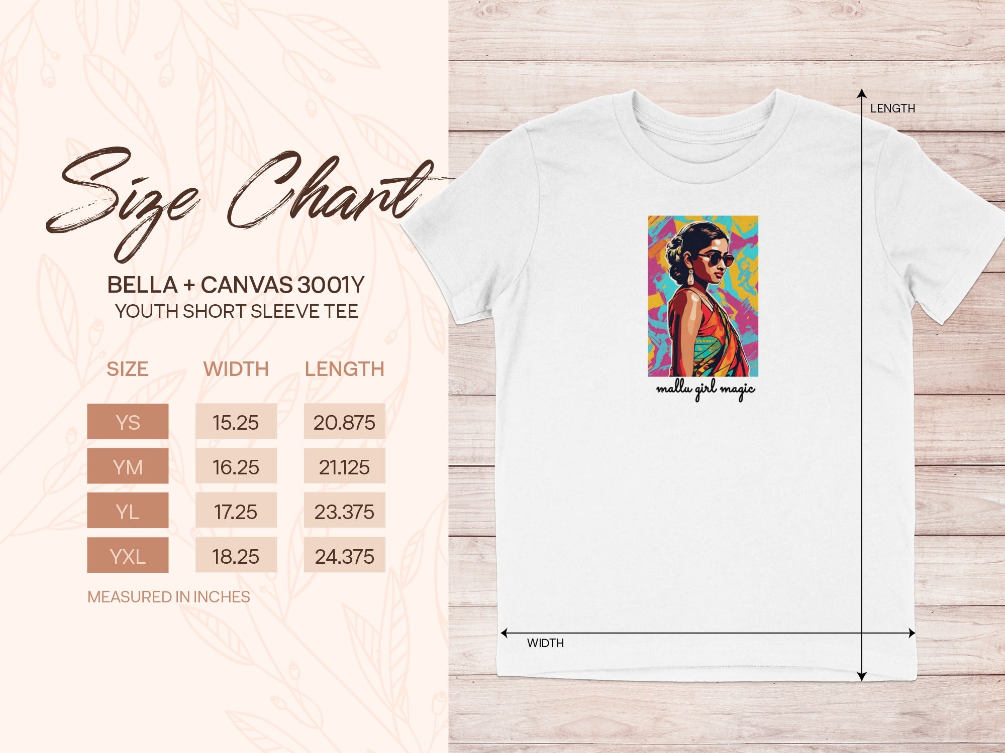 Radiant Art Printed Youth Short Sleeve Tee product