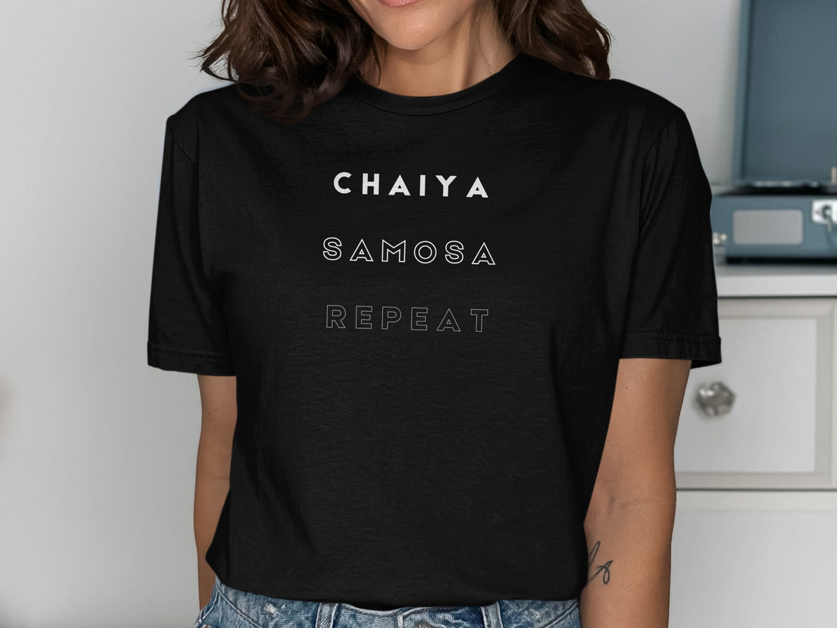 CHAIYA SAMOSA REPEAT short sleeve graphic tee