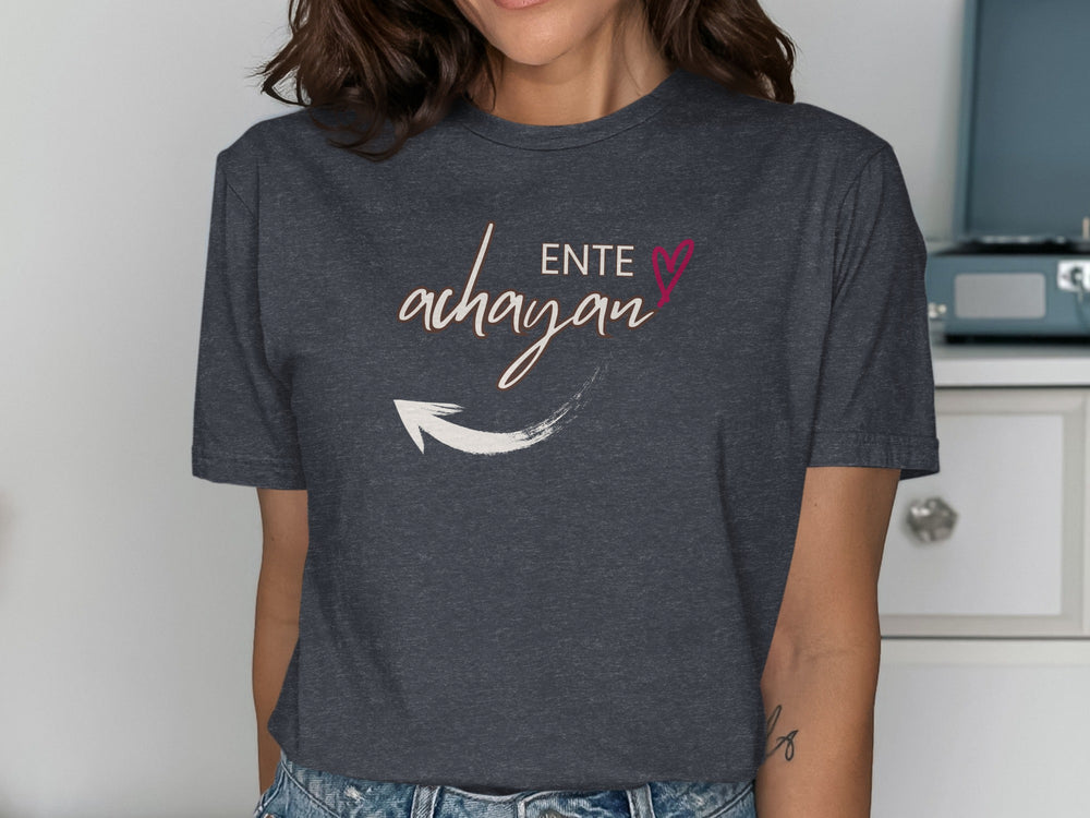 Ente Achayan Shirt with Heart and Arrow Design