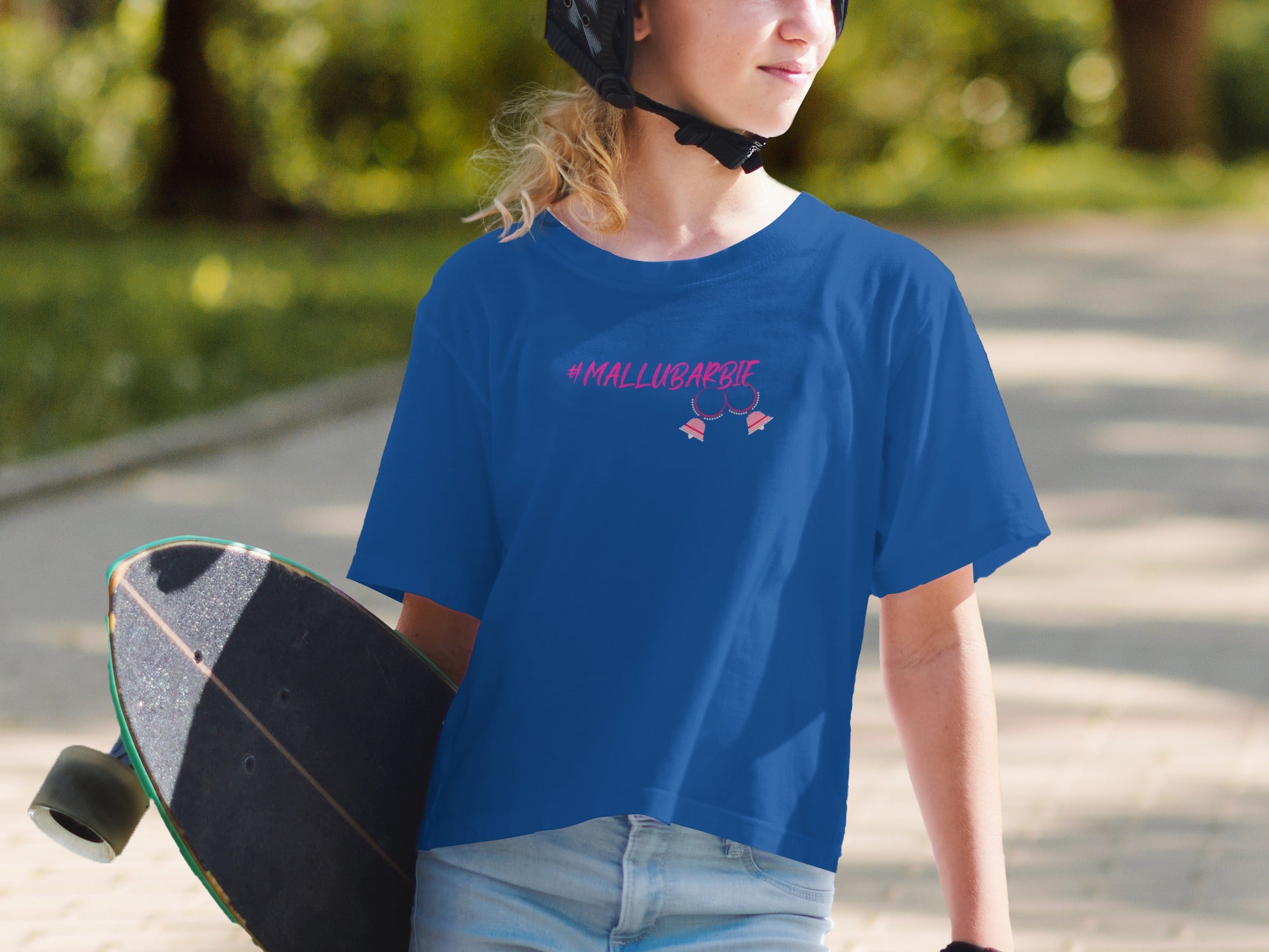 MALLUBARBIE Graphic Tee for Youth Skateboarders