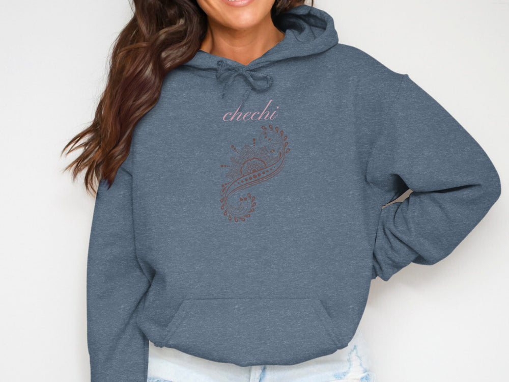 Chechi Design Hoodie with Artistic Patterns