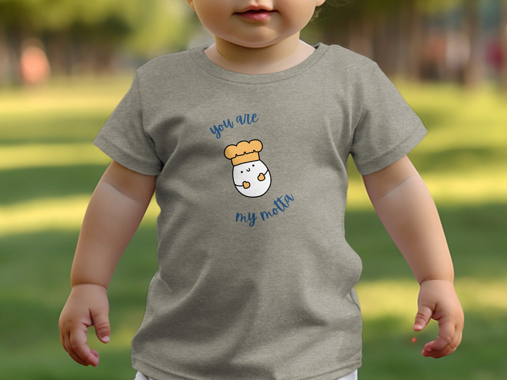 Cute Cartoon Muffin Character Baby T-shirt