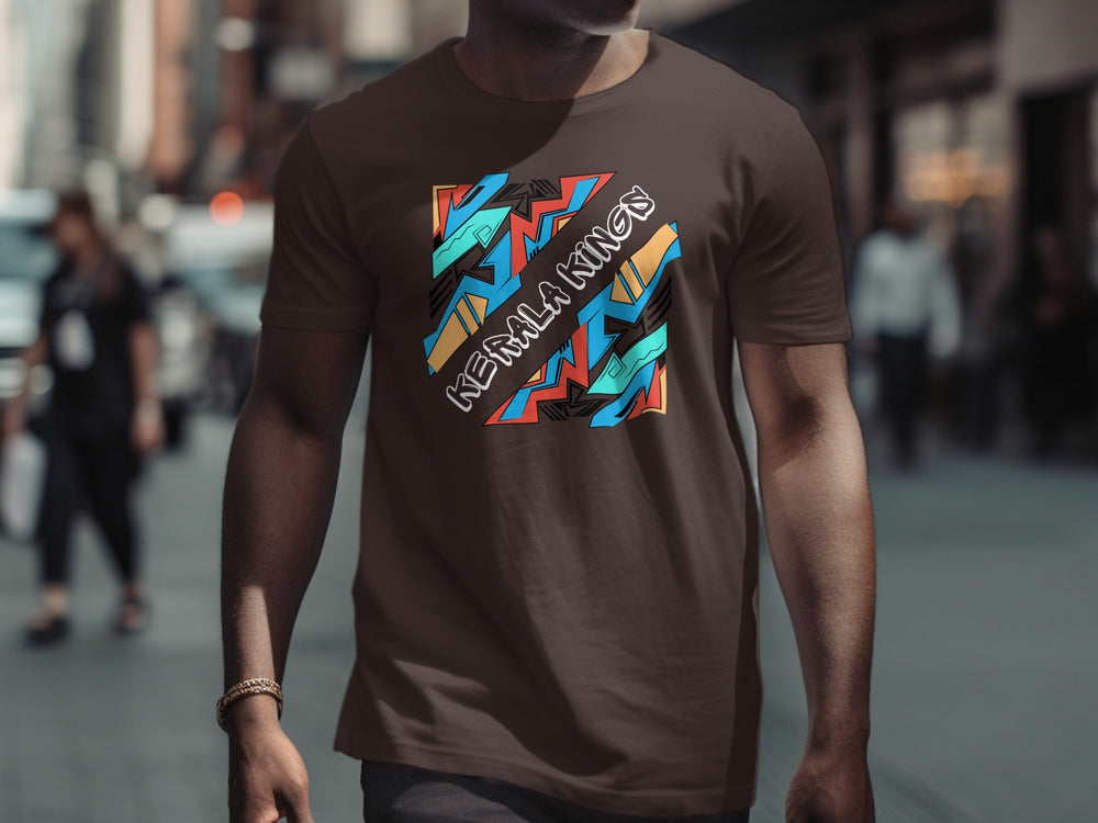 Bold Vibrant Tribal Pattern Streetwear Shirt