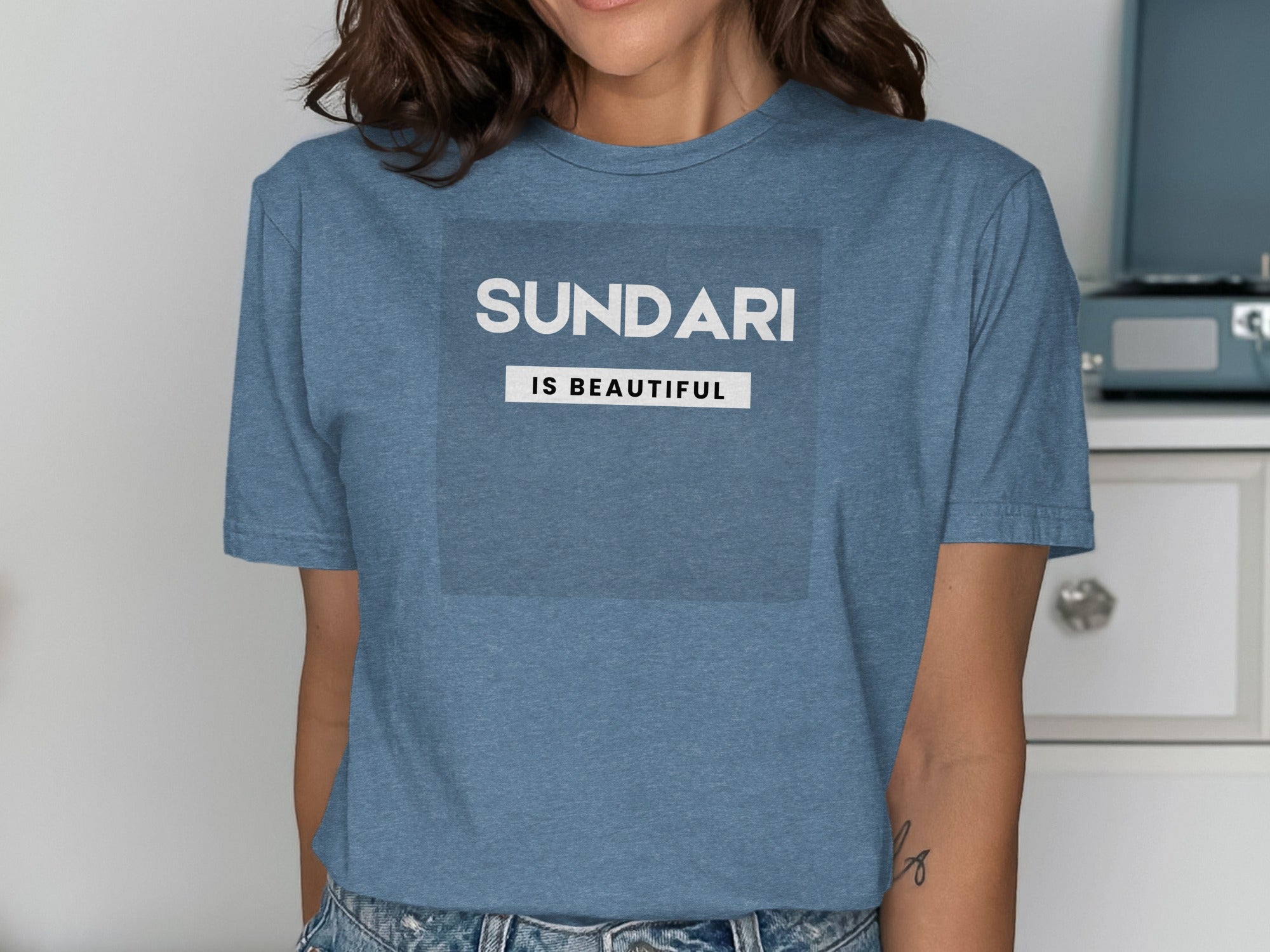 SUNDARI IS BEAUTIFUL Graphic Tee Shirt Product