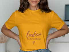 Ladoo in the making yellow T-shirt product