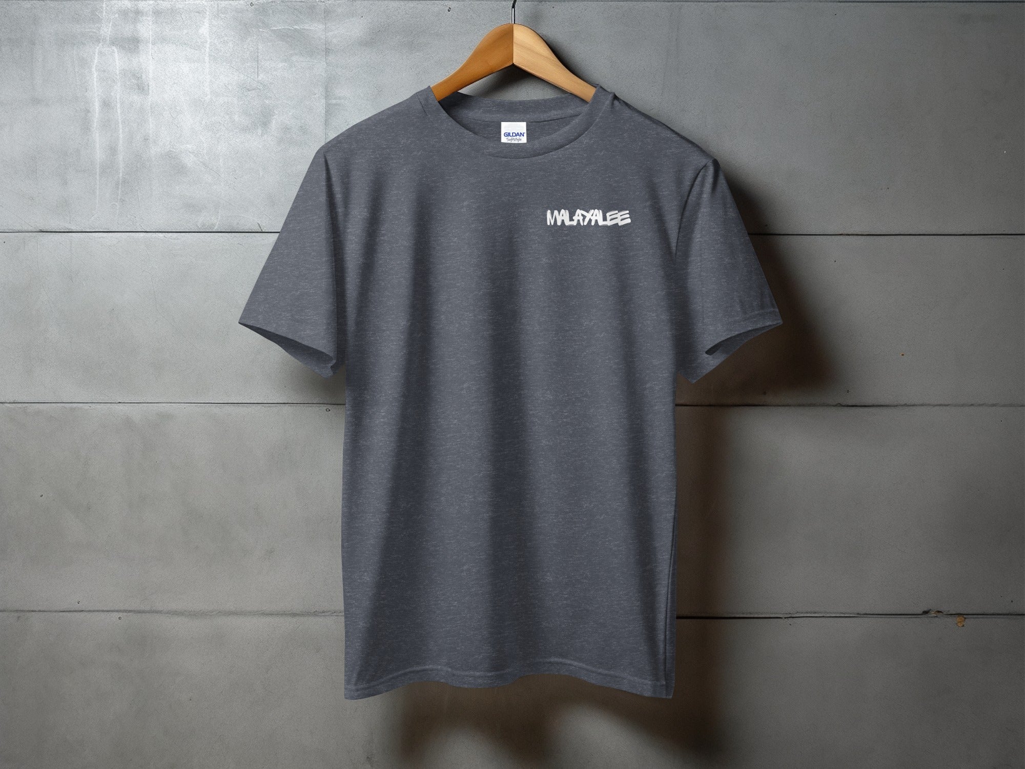 Casual Grey T-Shirt with Whales Print Design T-Shirt