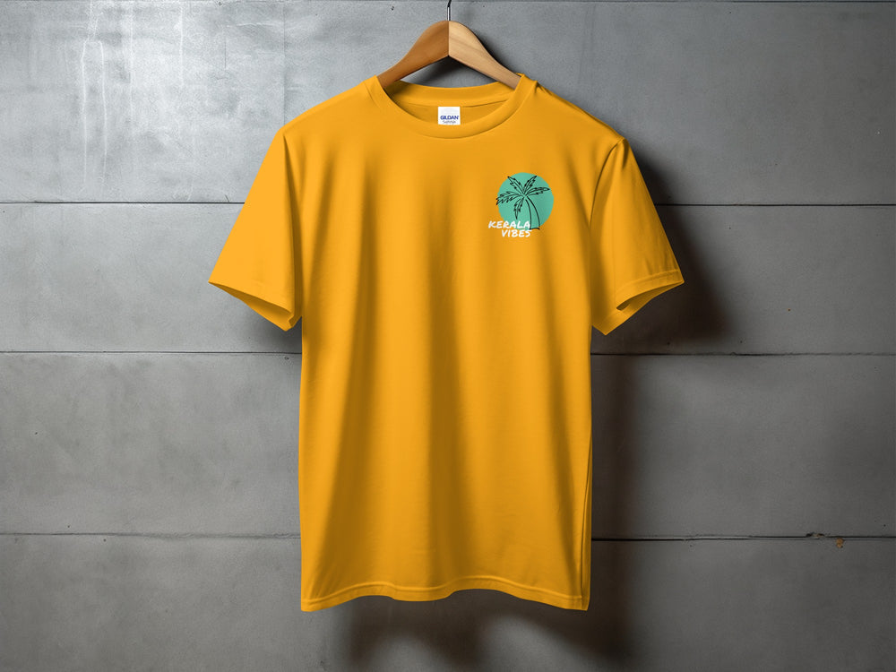 Kerala Vibes Graphic Tee with Palm Tree Design