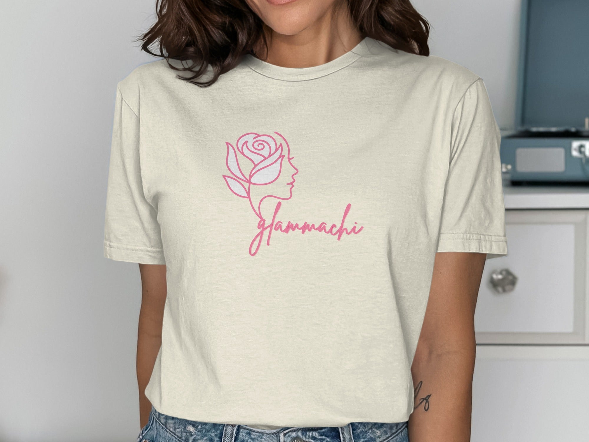 Glamachi Rose Design Women's T-Shirt