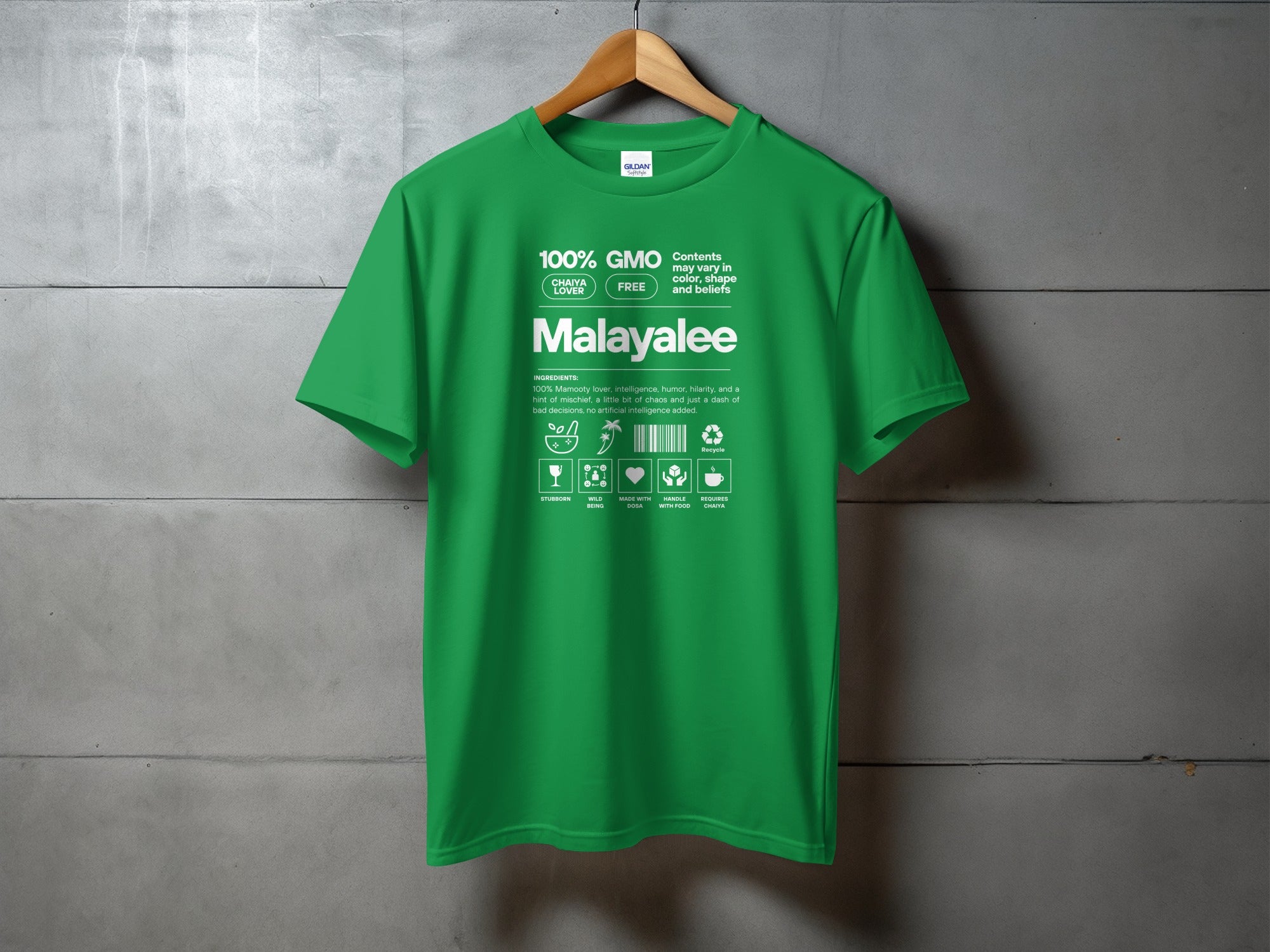 Malayalee Graphic Printed Unique T-Shirt