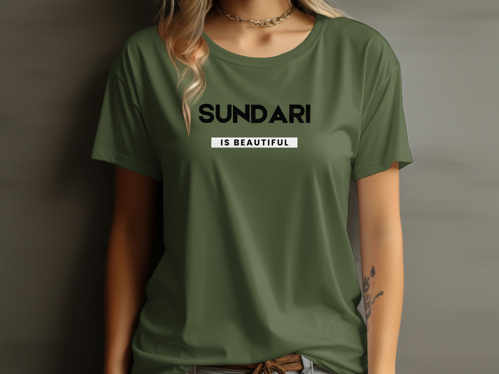 Sundari Is Beautiful Custom T-Shirt Design