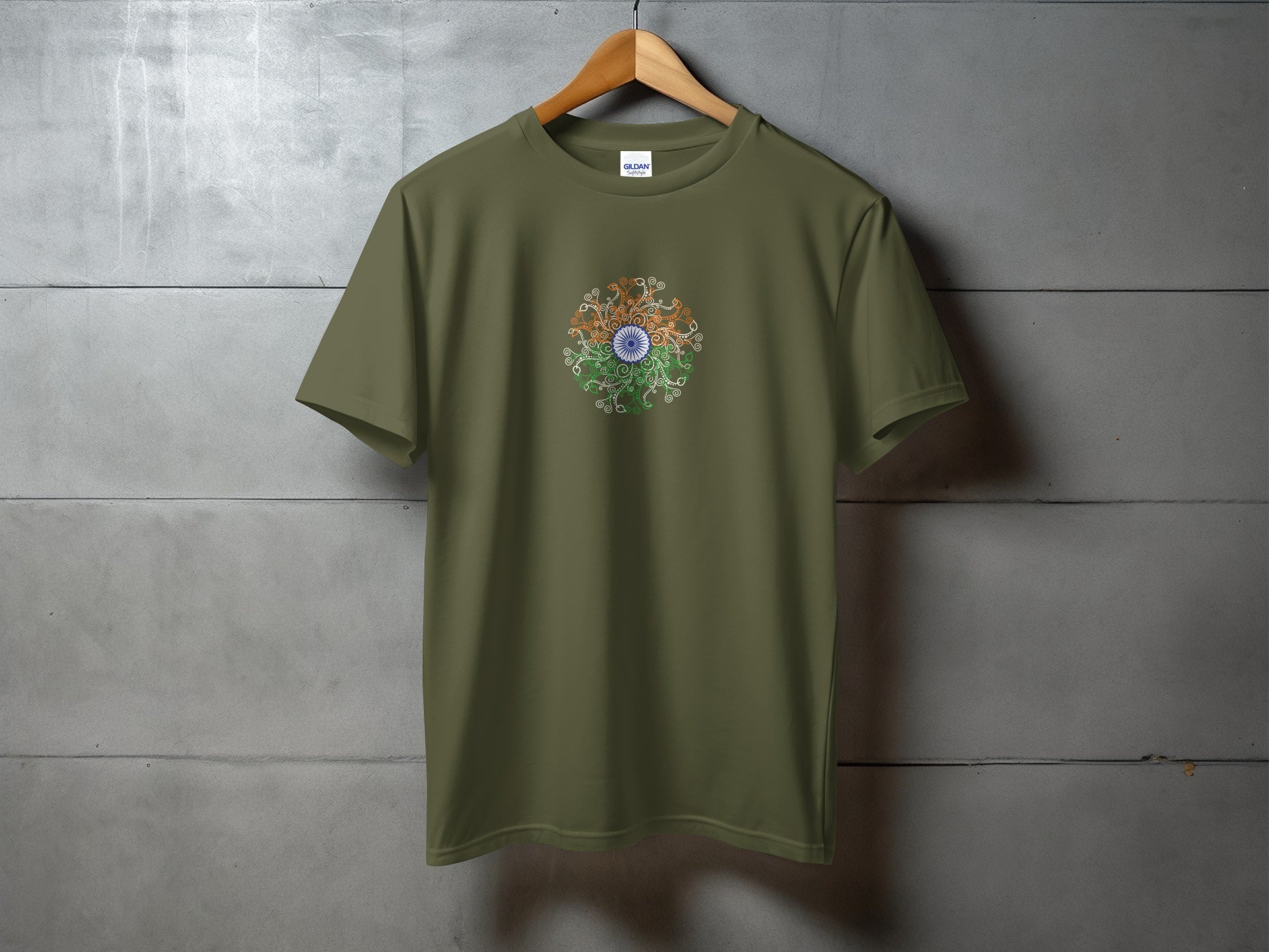 Intricate Mandala Design Graphic Print T-shirt Product