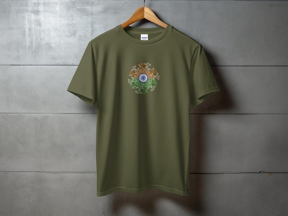 Intricate Mandala Design Graphic Print T-shirt Product