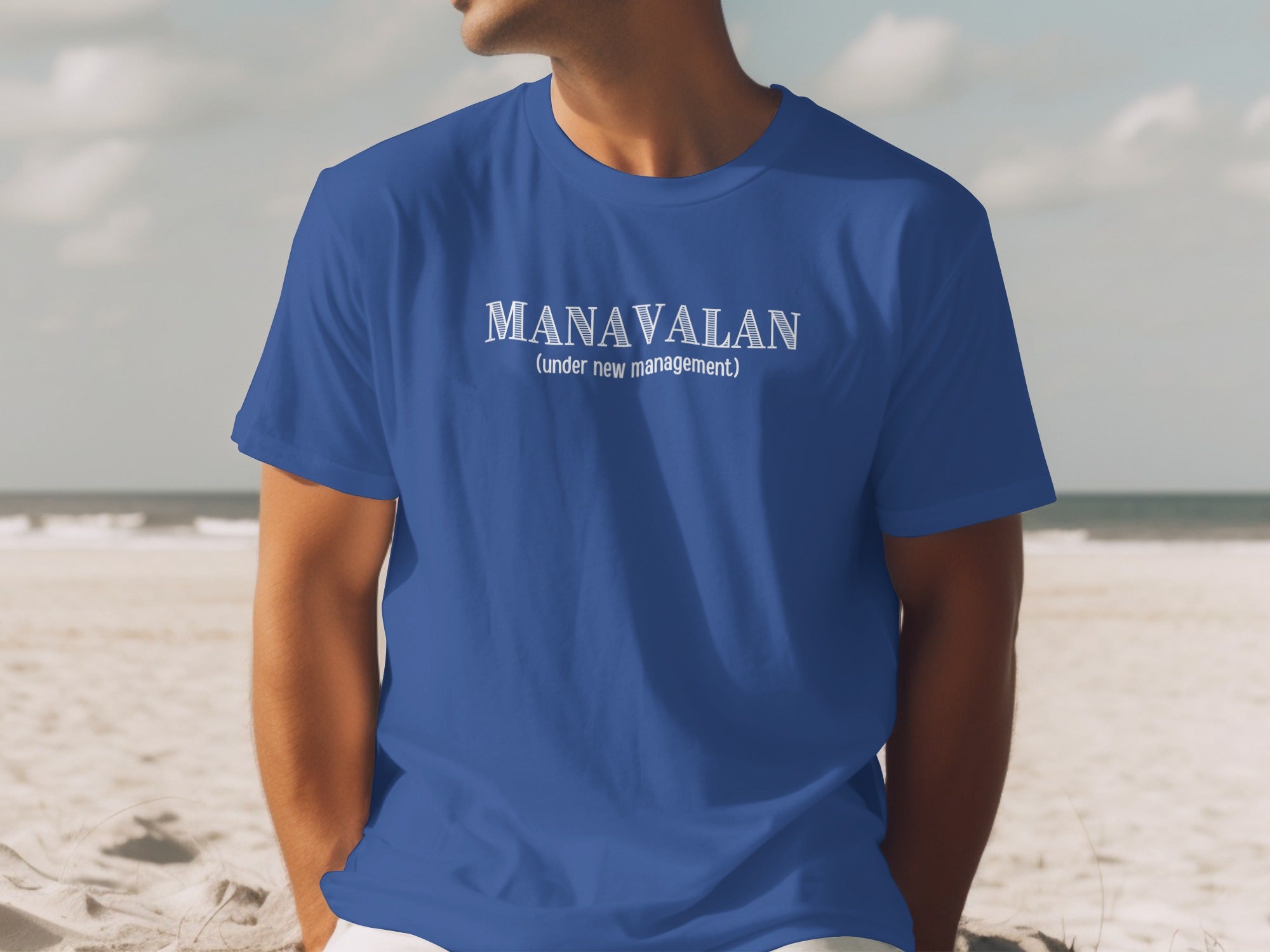 MANAVALAN Under New Management T-Shirt