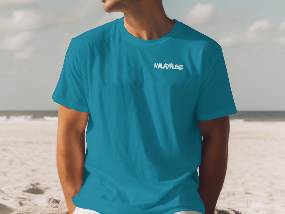 Beachside Summer Vibes Blue T-shirt