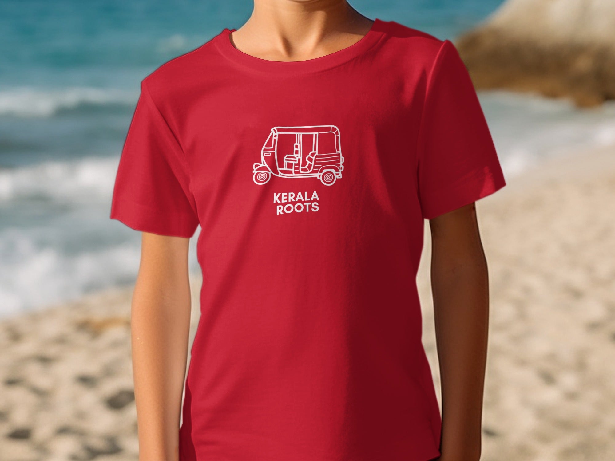 Kerala Roots Graphic Tee for Beach Lovers