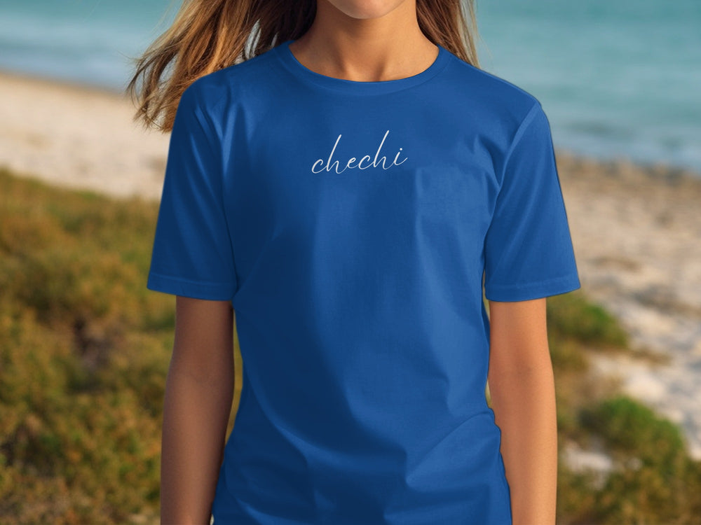 Stylish Blue Chechi T-Shirt for Casual Wear