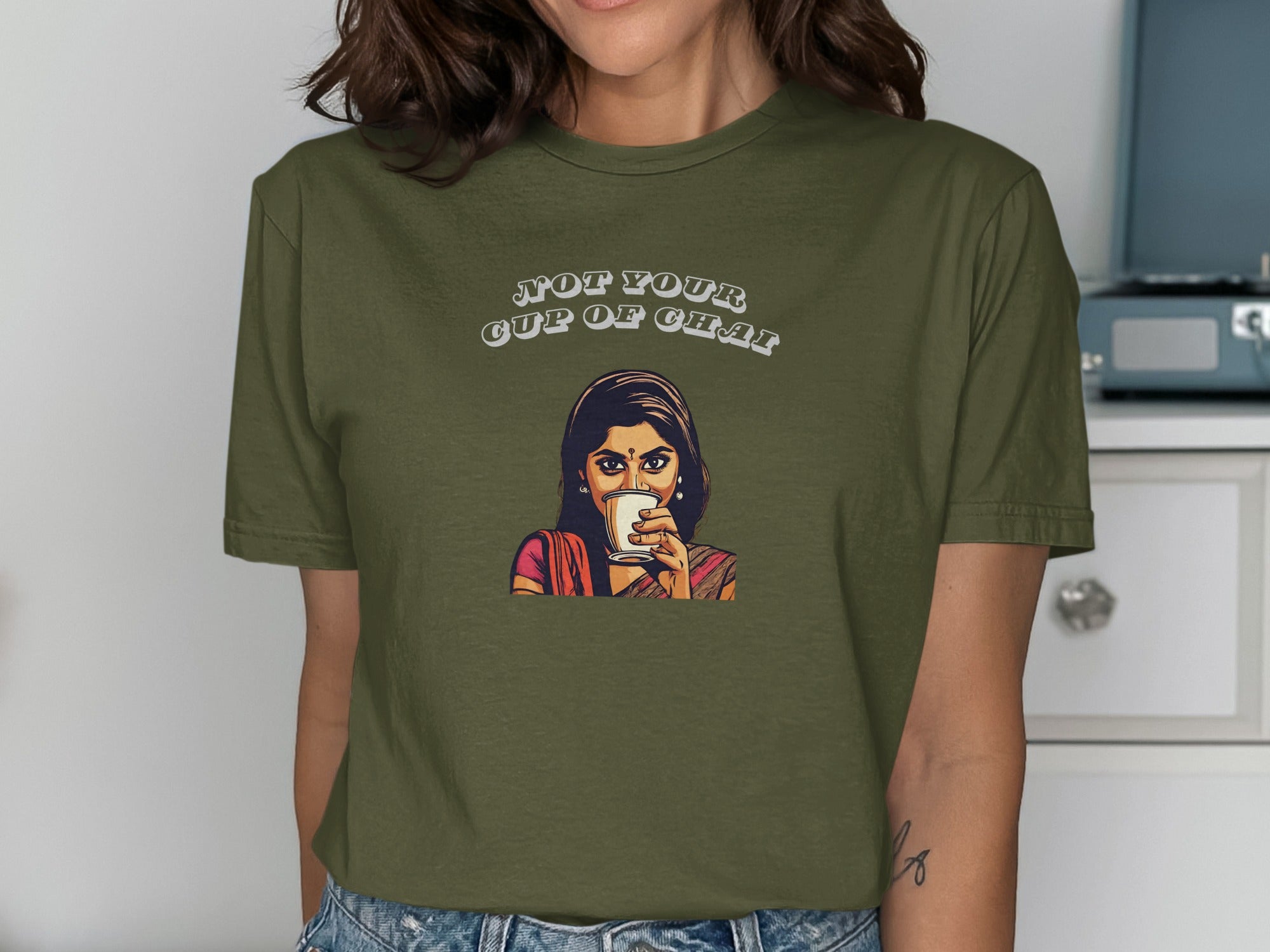Not Your Cup of Chai Graphic Tee Product