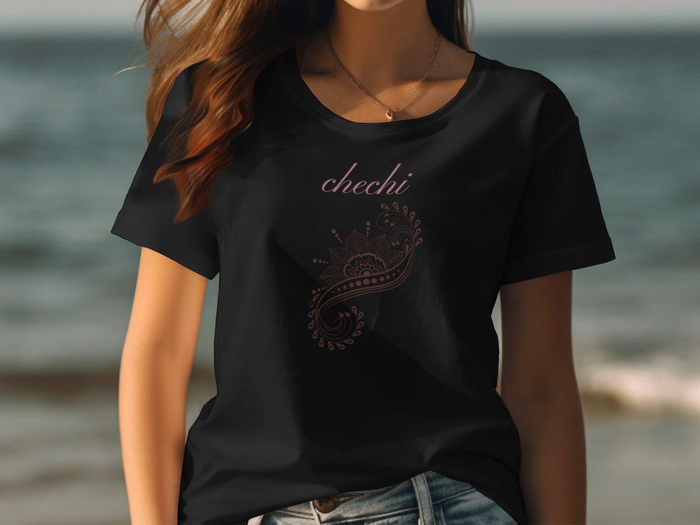 Stylish Chechi Design for Summer T-Shirt