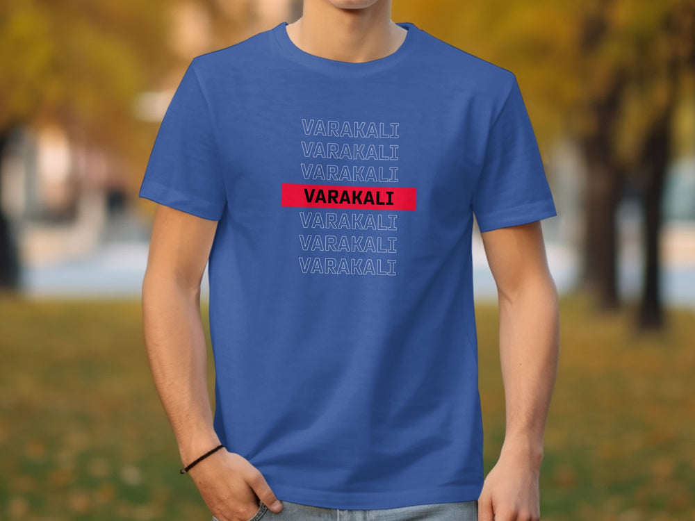 Stylish Graphic Tee with Varakali Design