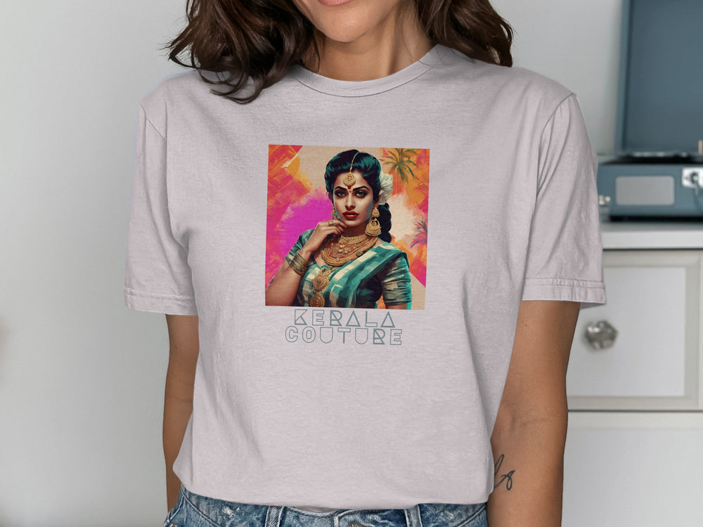 Kerala Couture Graphic Fashion T-Shirt for Women