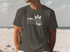 Graphic Tee with Inspirational Quote Design