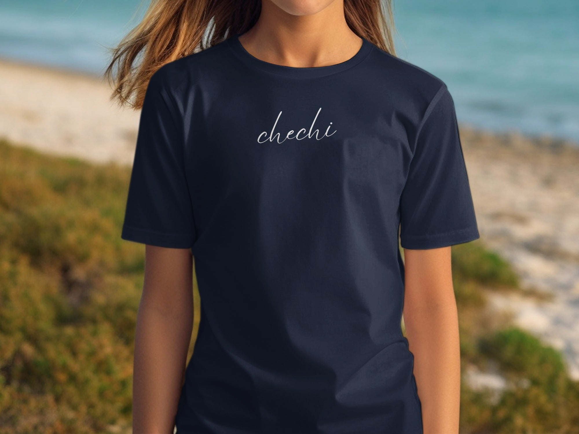 Chechi Script Design T-Shirt