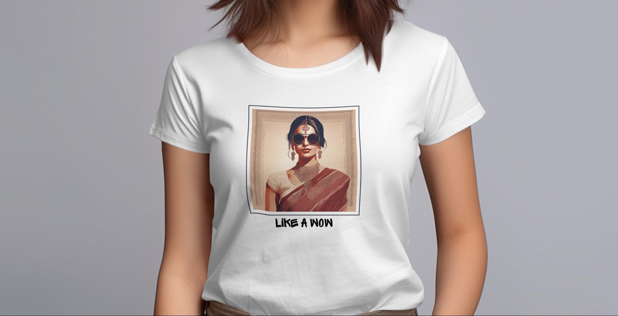 Like a Noun Graphic Tee with Retro-Inspired Print