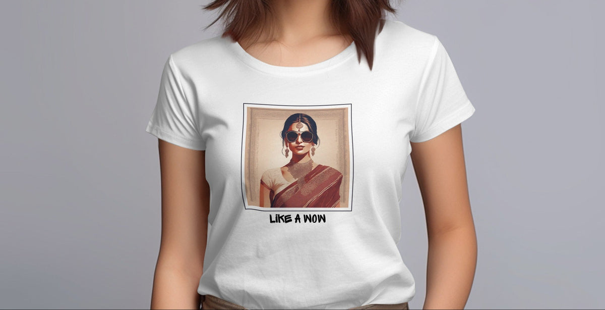 Like a Noun Graphic Tee with Retro-Inspired Print
