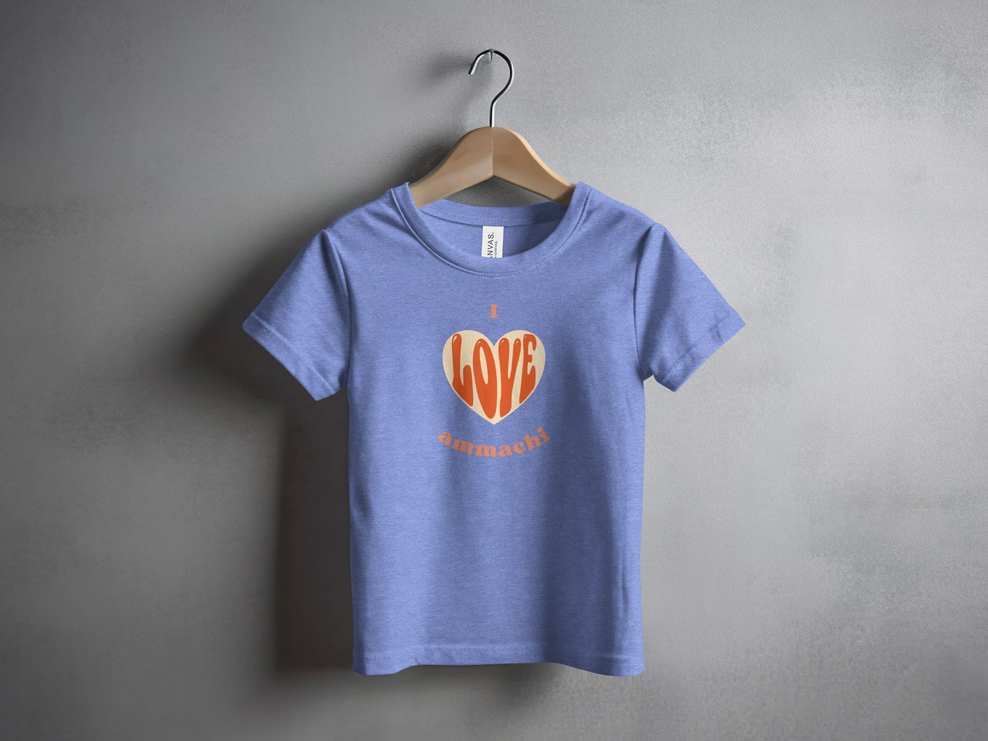 I Love Amarachi Heart Design Cute Kids Shirt