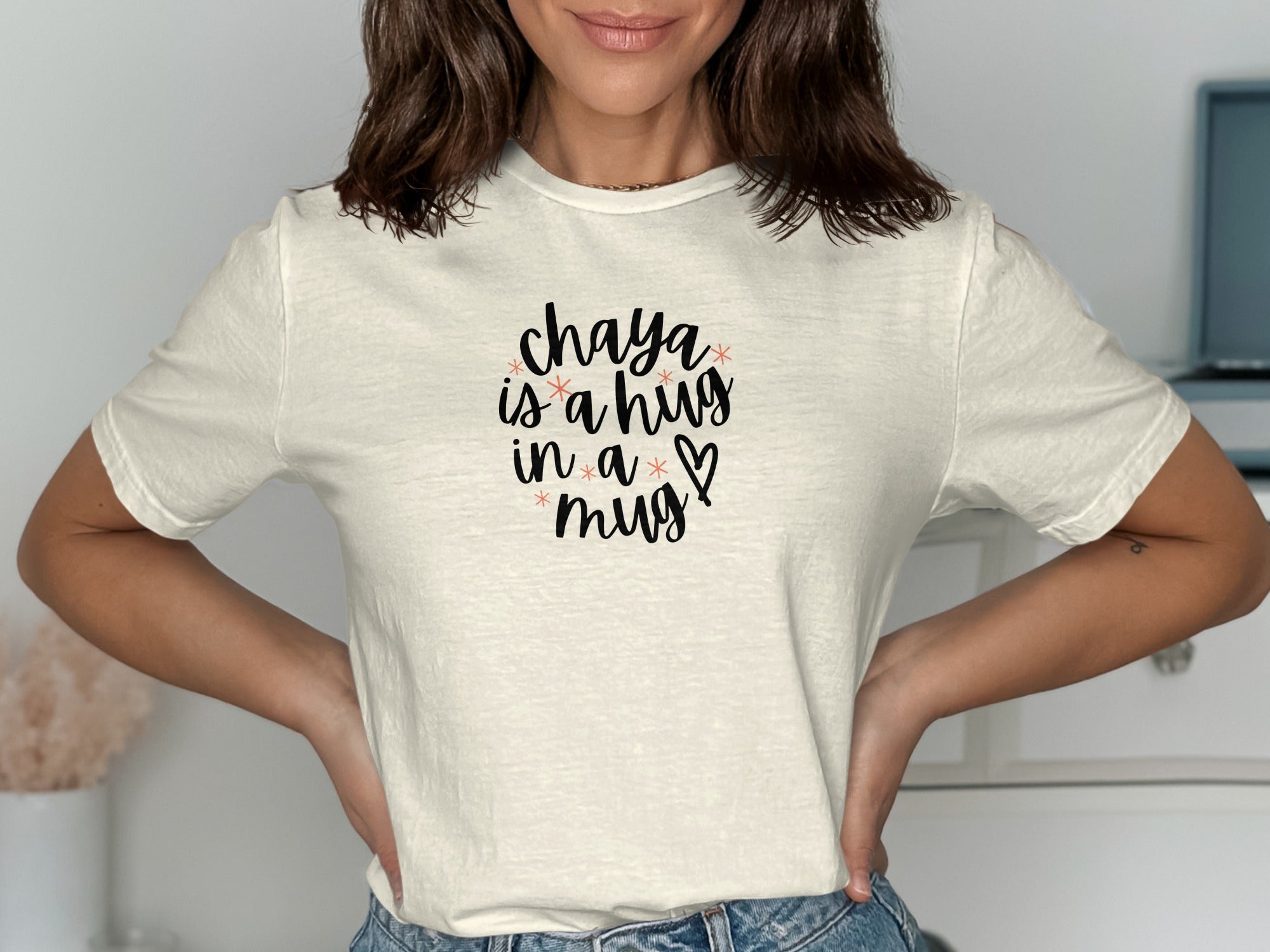 Chaya Is A Hug In A Mug Comfortable Fit T-Shirt