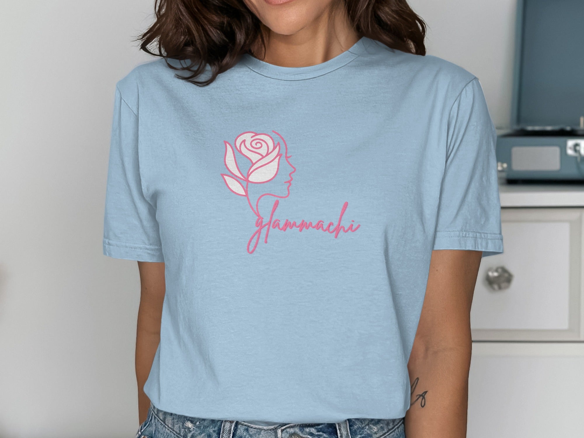 Stylish Floral Graphic Women's T Shirt