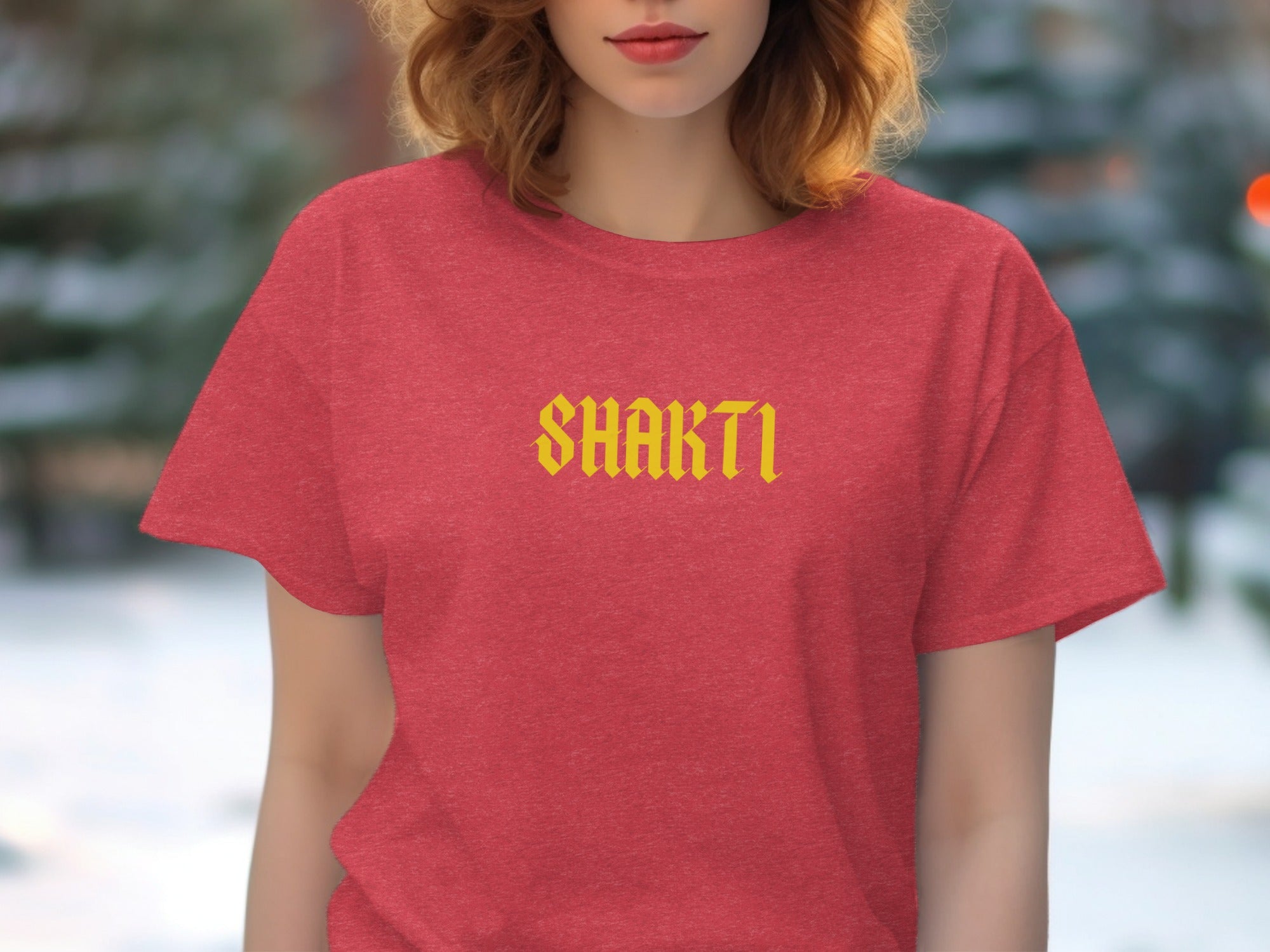 Shakti Bold Graphic T-Shirt with Eye-Catching Design