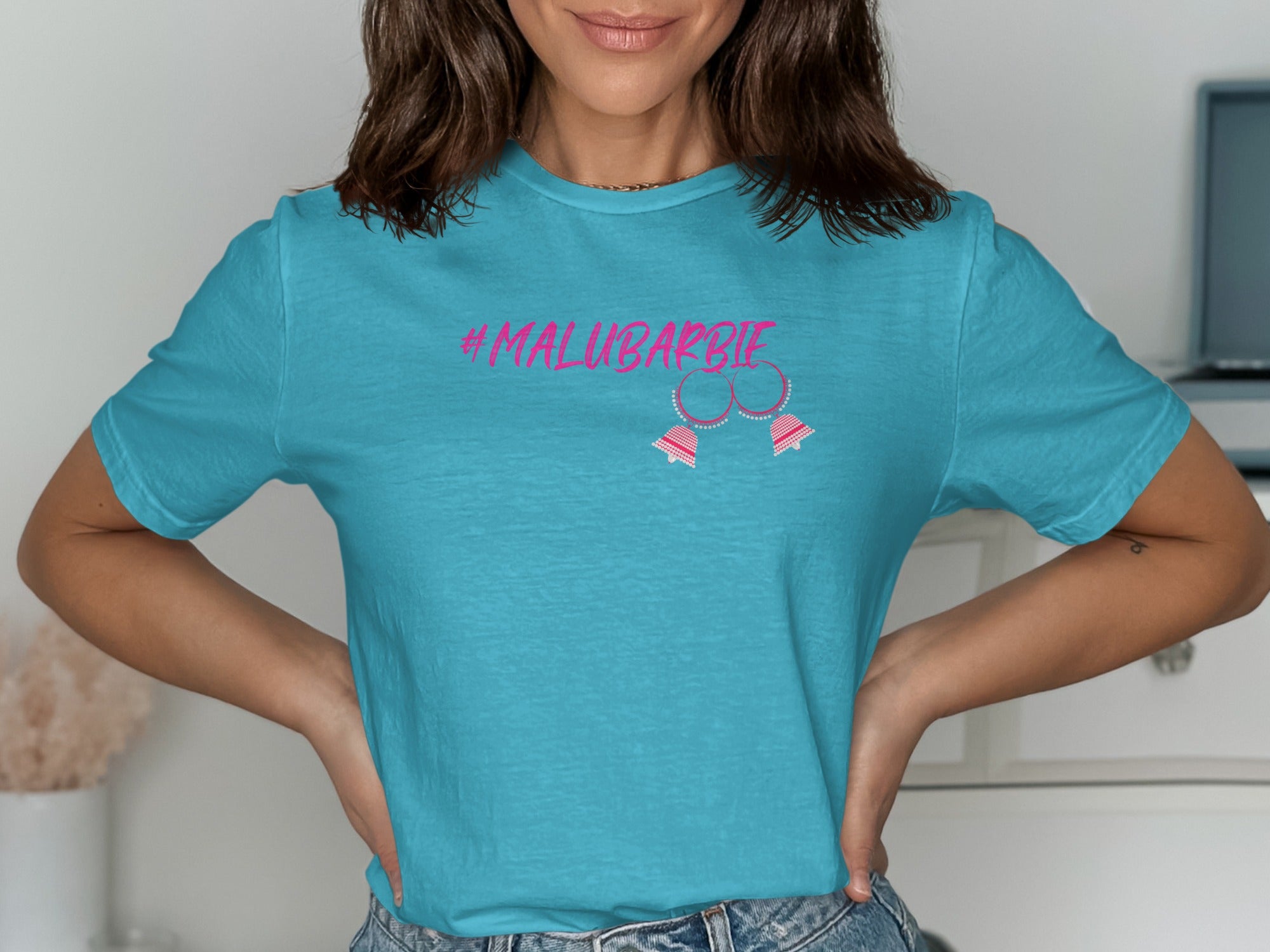 #MALUBARBIE Graphic Tee Shirt for Casual Chic Look
